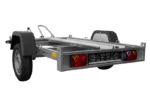 Remorque moto 1 rail UNITRAILER – Sans plancher – Image 7