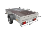 Remorque voiture simple essieu Unitrailer Garden Trailer – 230x125 cm – Image 4