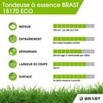 Tondeuse Thermique Tractée 3 en 1 – 170 cm³ – 4,7 CV (3,5 kW) – Image 4